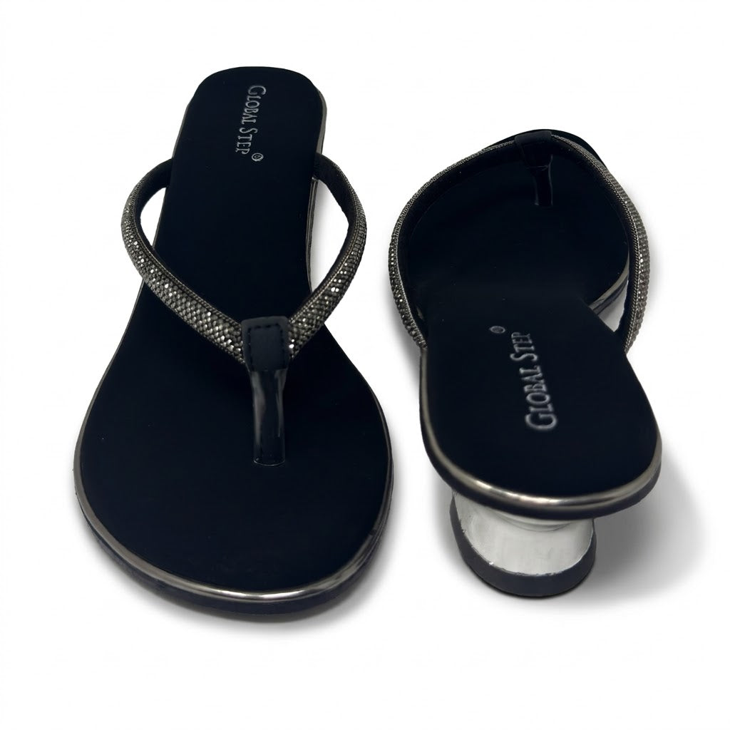 Ziva Shimmer Kitten Heels