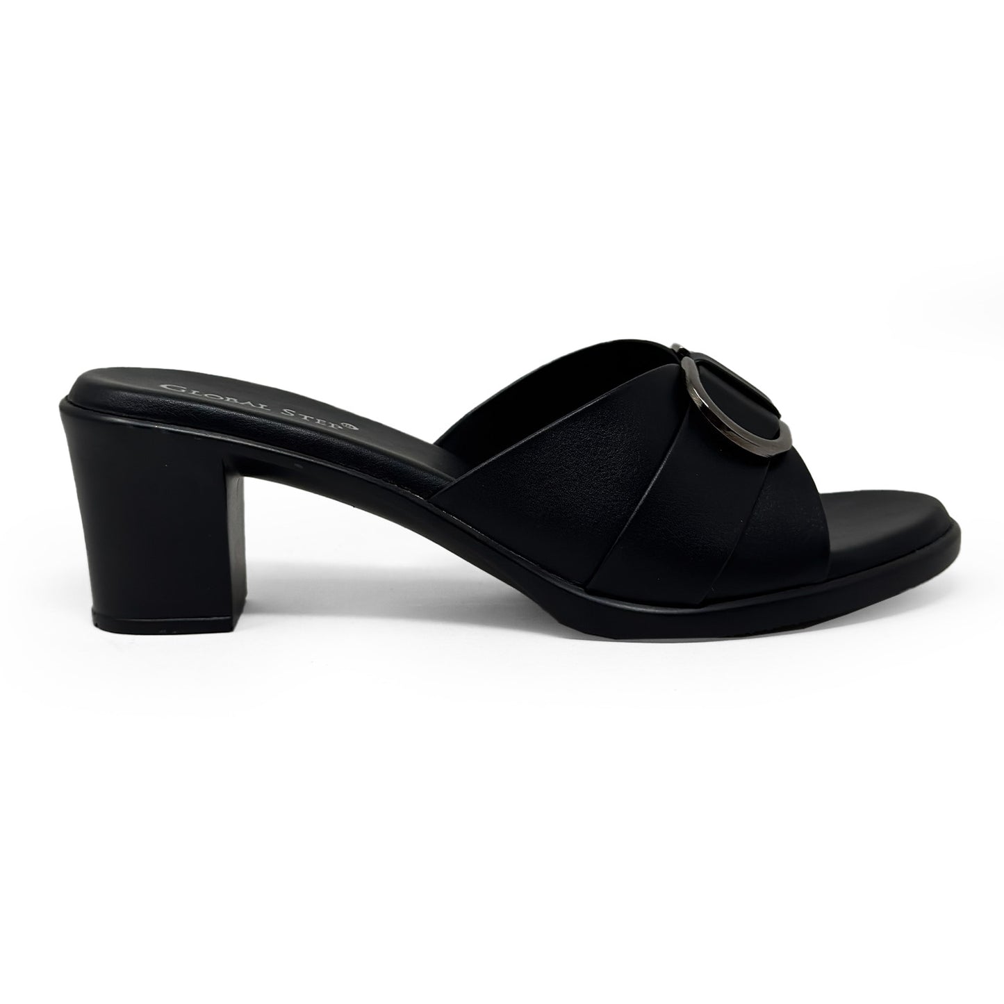 BuckleEase Block Heels