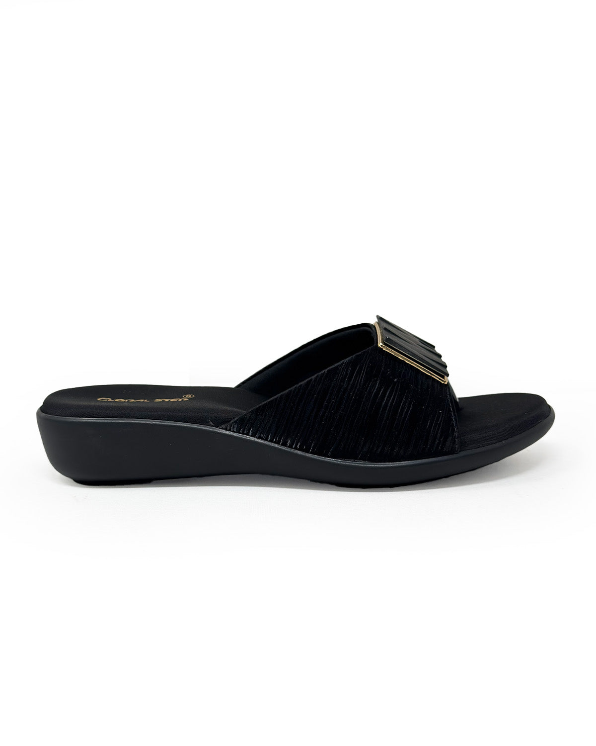 Urban Buckle Comfort Slides