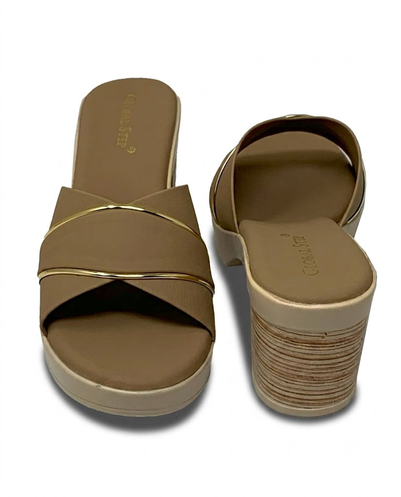 Luxe Stride Block Heels