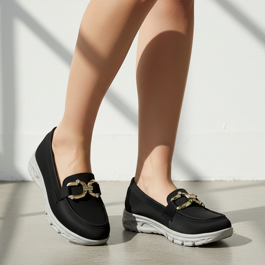 Buckled Glam Loafers