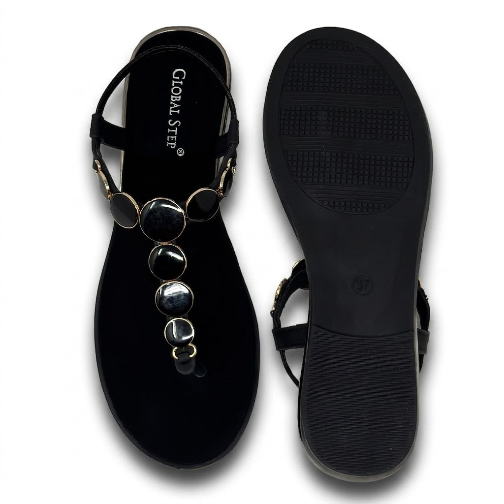 Aurora Disc Strap Flats