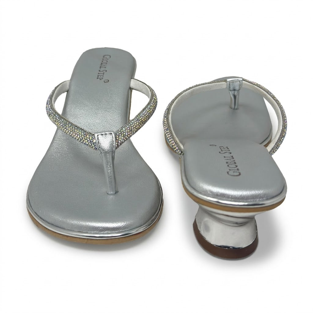 Ziva Shimmer Kitten Heels