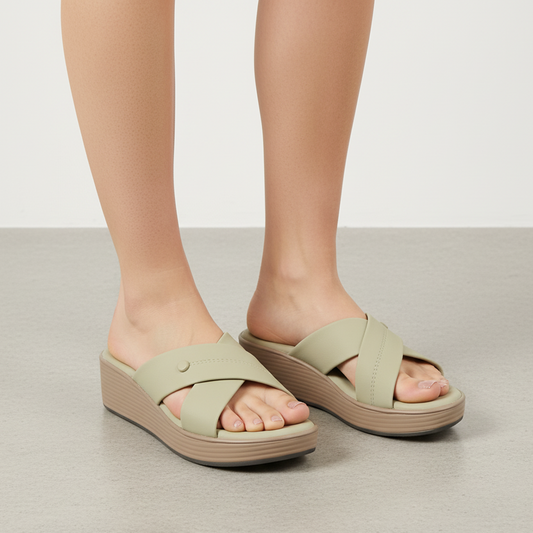PlushWave Wedge Slides