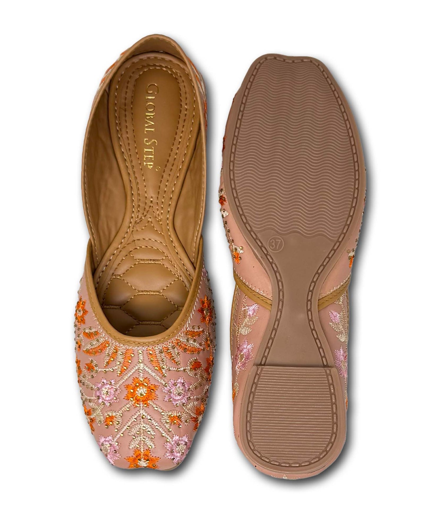 Floral Embroidered Juttis
