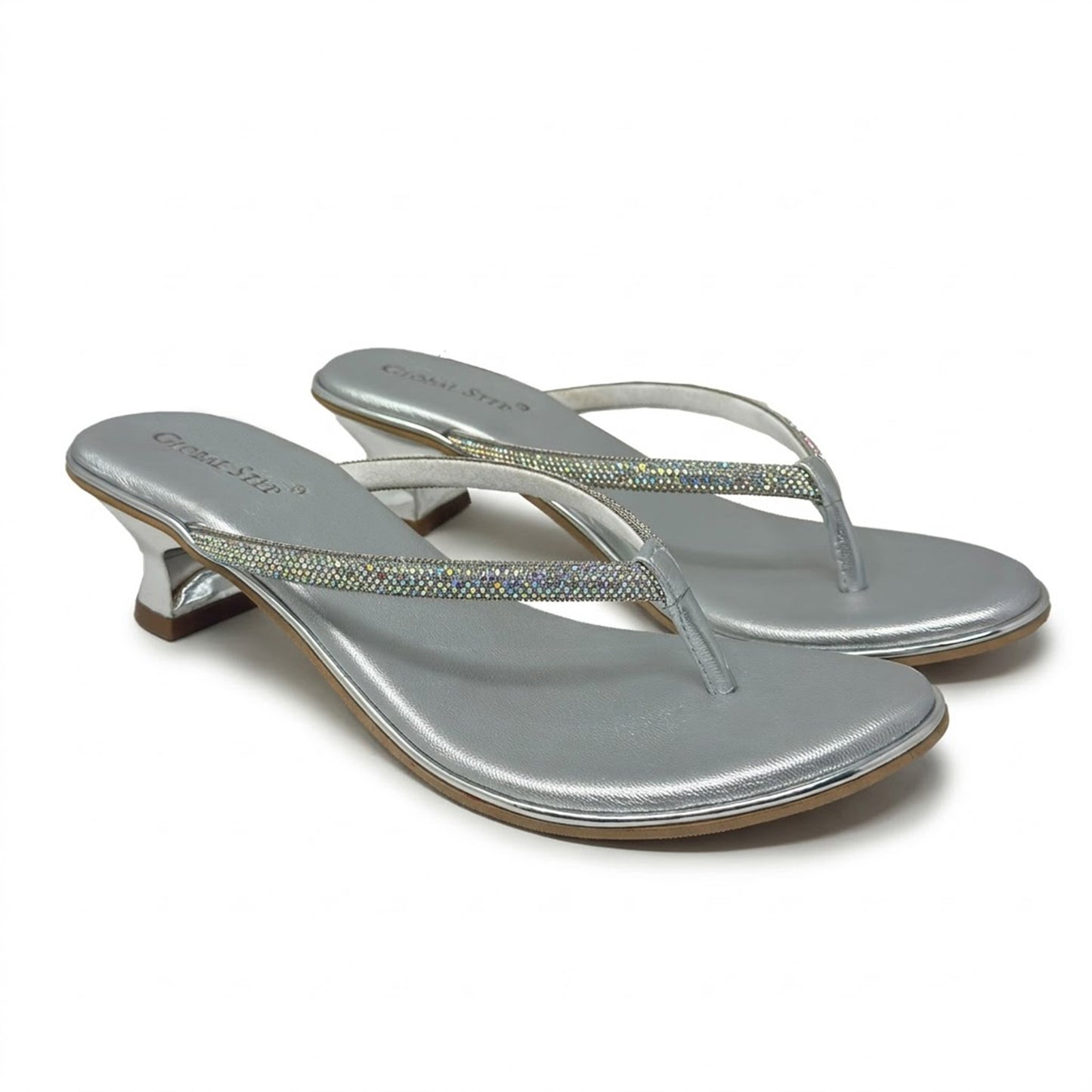 Ziva Shimmer Kitten Heels