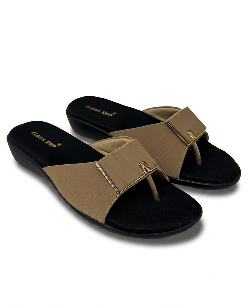 Urban Buckle Comfort Slides