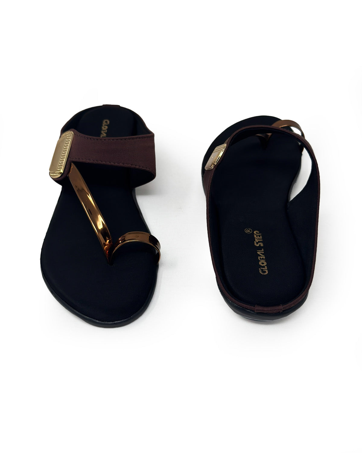 Strappy Toe-Ring Flats