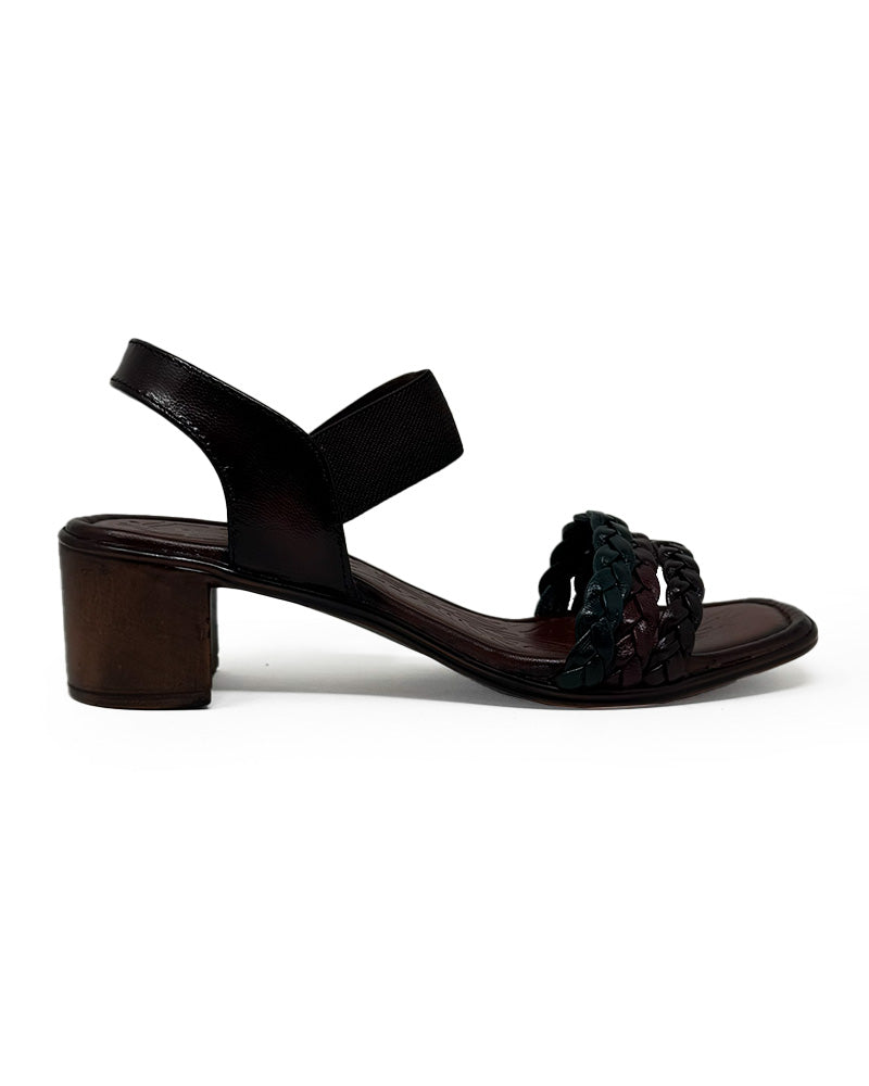 Posh Weave Block Heels