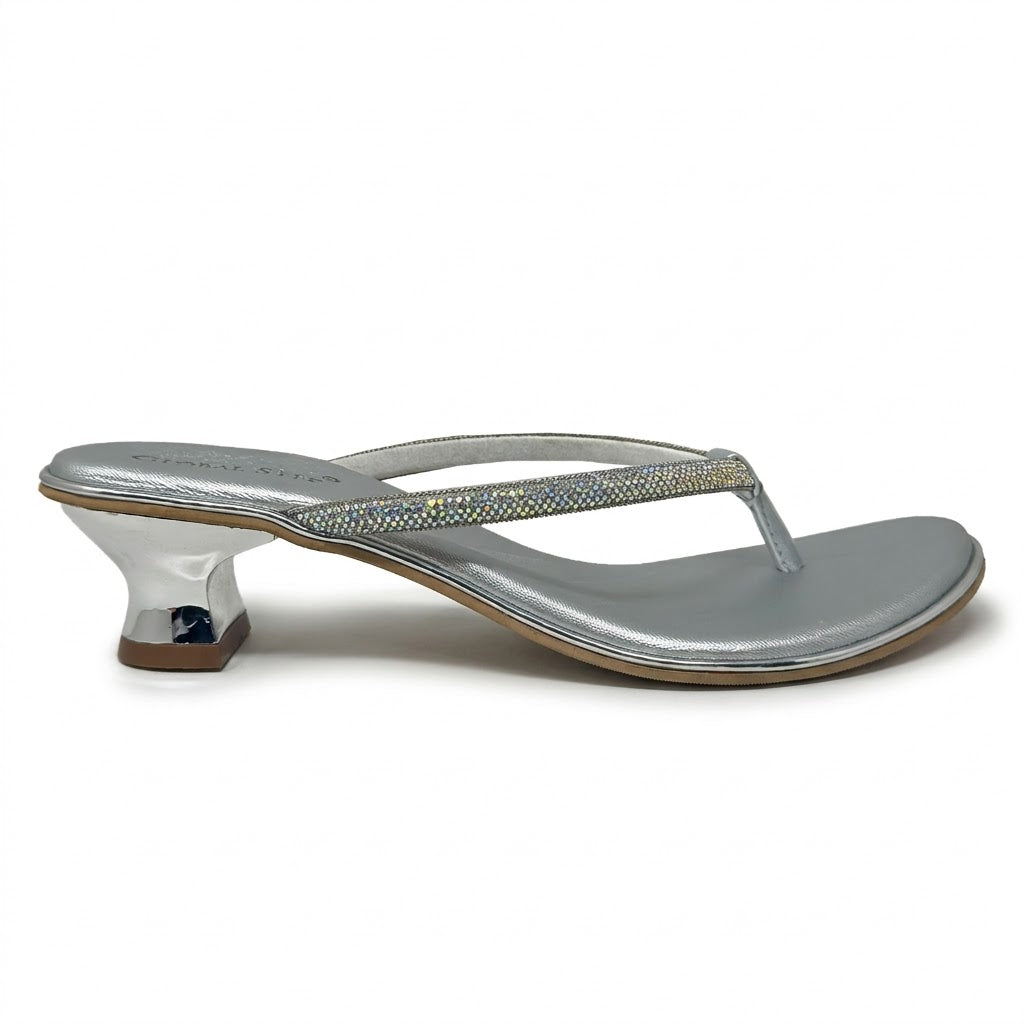 Ziva Shimmer Kitten Heels