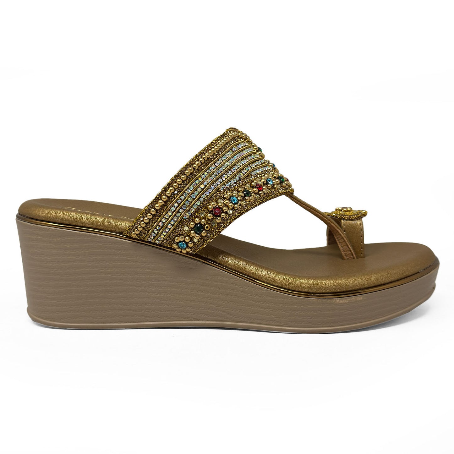 Safiya Pearl Wedges
