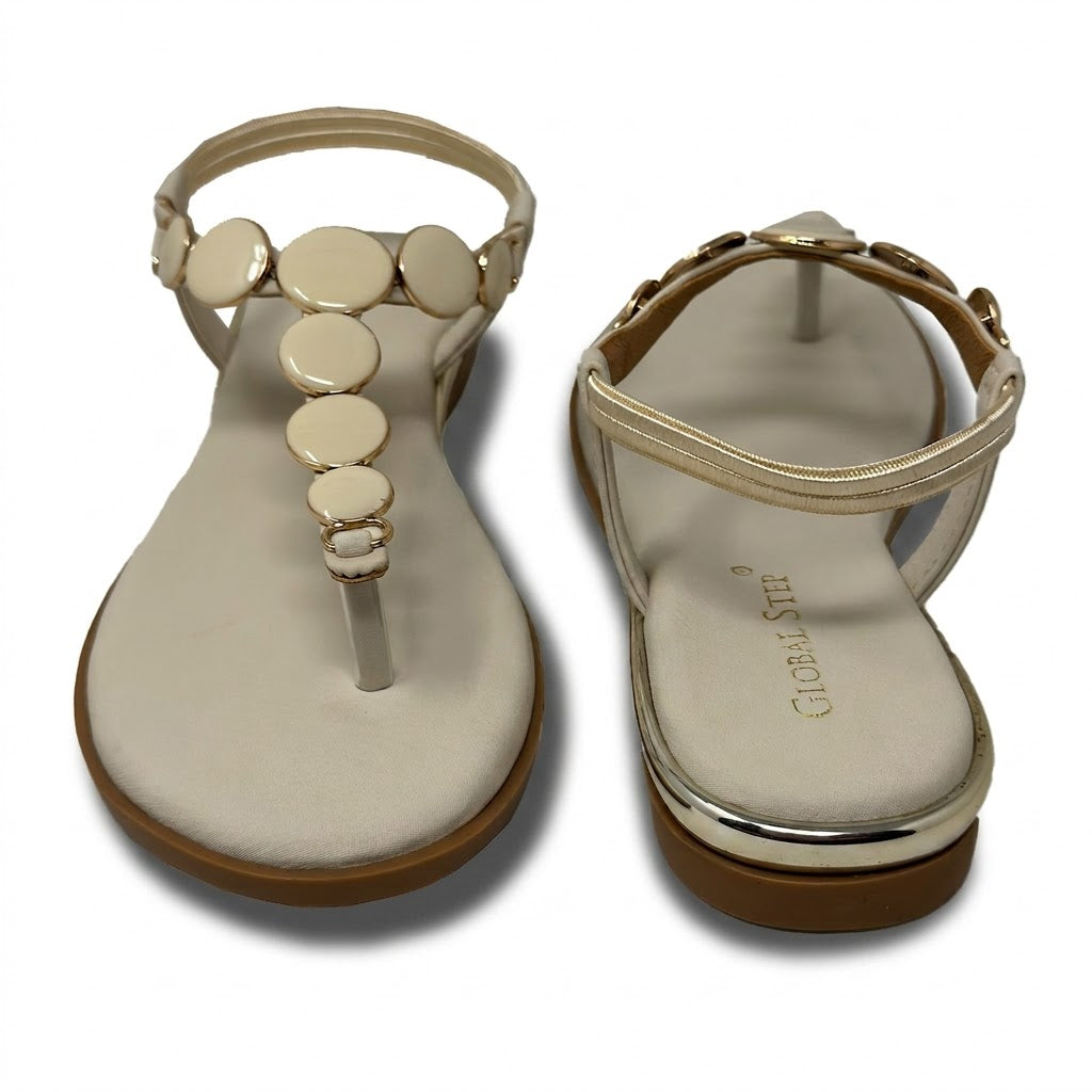 Aurora Disc Strap Flats