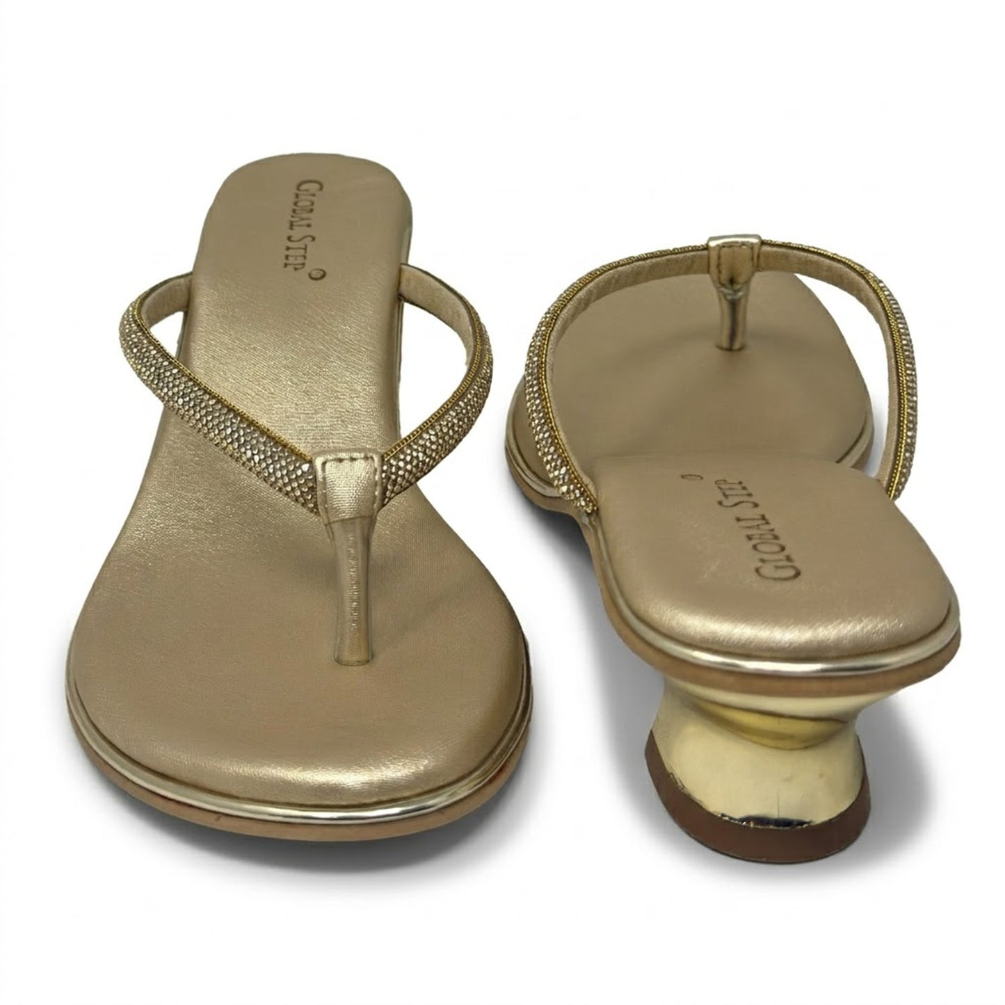 Ziva Shimmer Kitten Heels