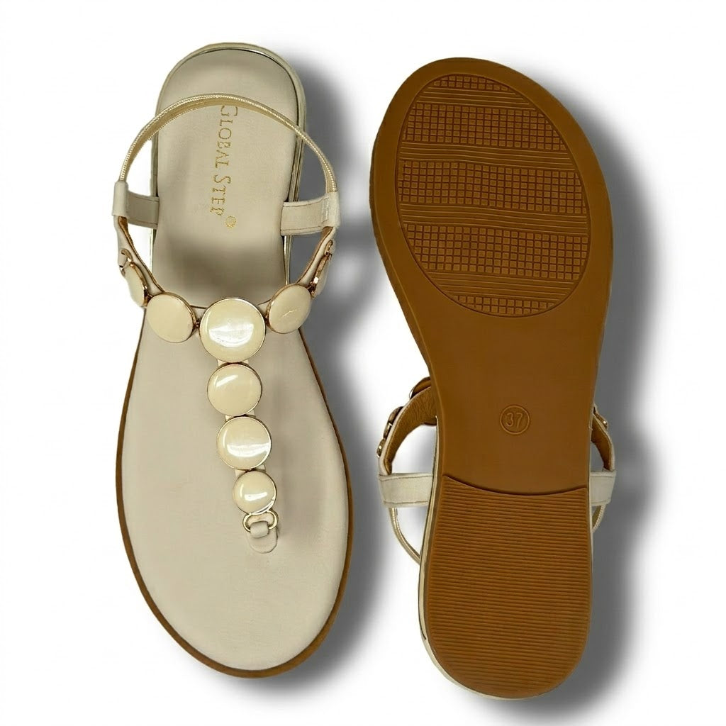 Aurora Disc Strap Flats