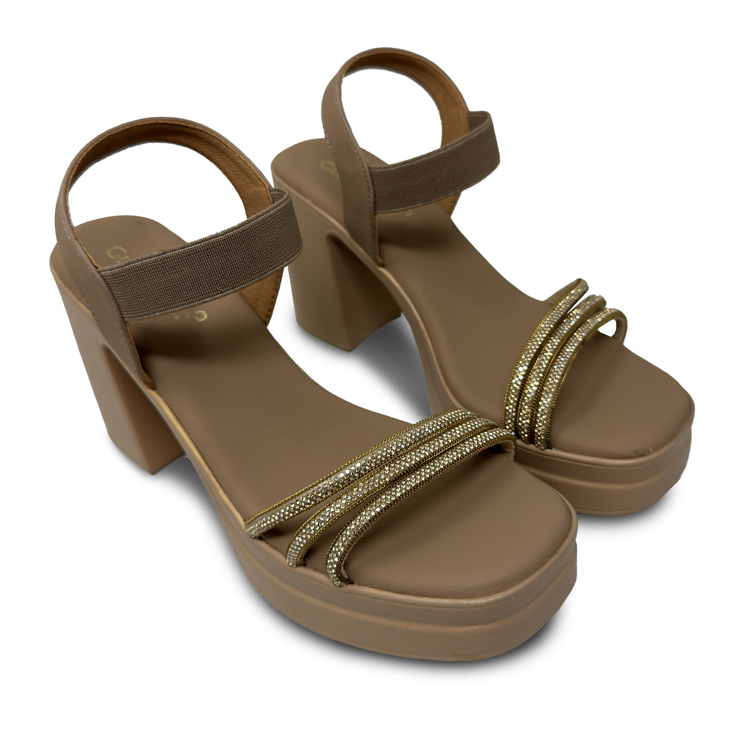 Elara Rhinestone Heels