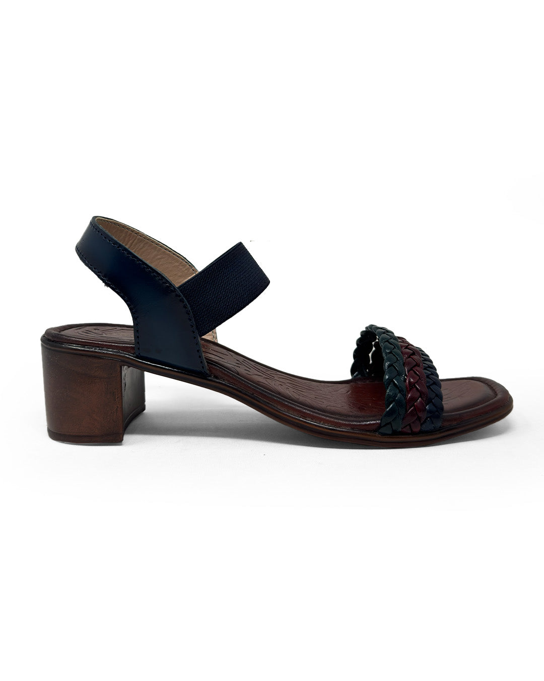 Posh Weave Block Heels