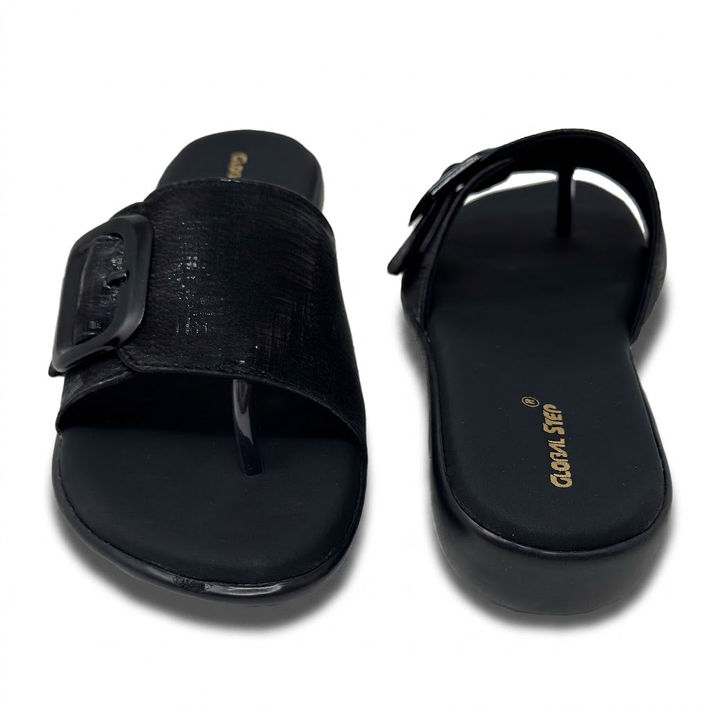 UrbanEase Buckle Comfort Slides