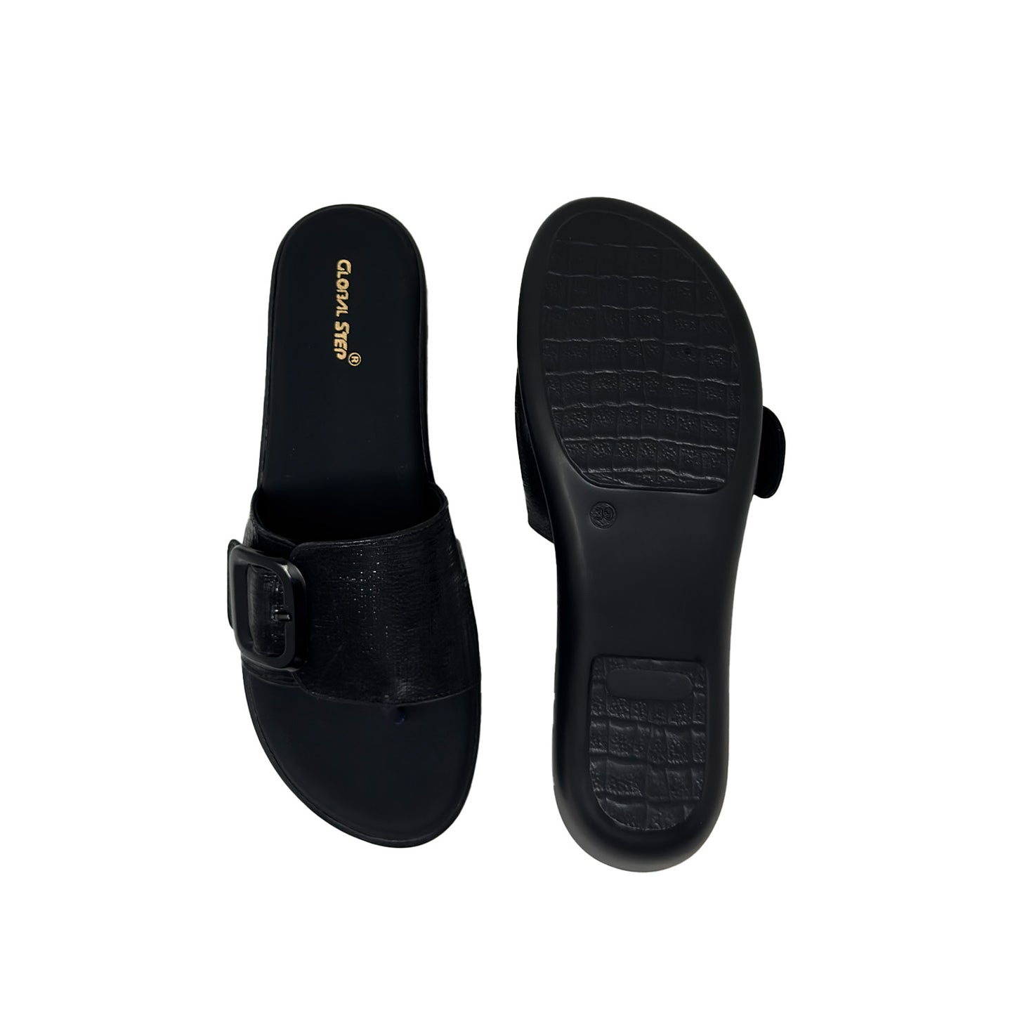 UrbanEase Buckle Comfort Slides