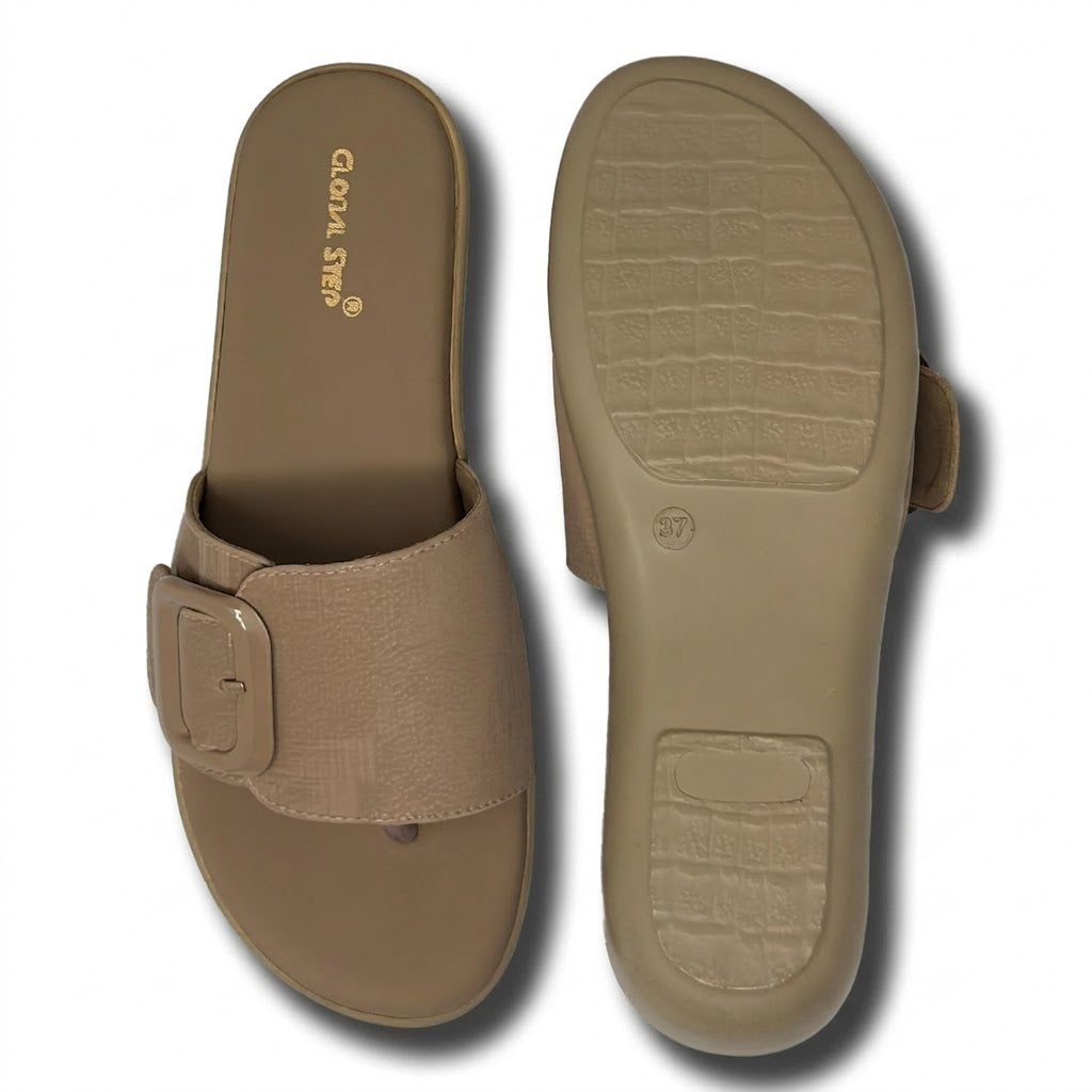 UrbanEase Buckle Comfort Slides