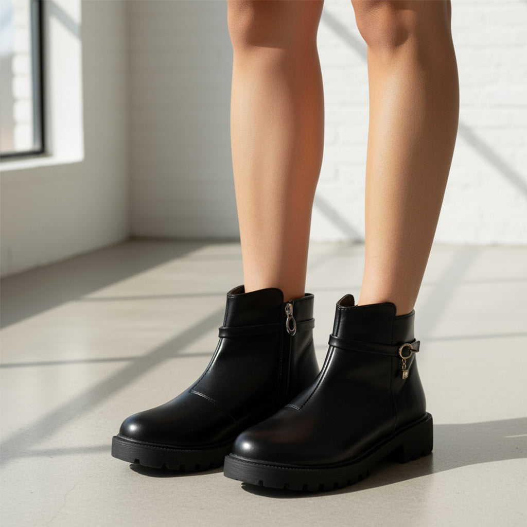 CharmLock Ankle Boots
