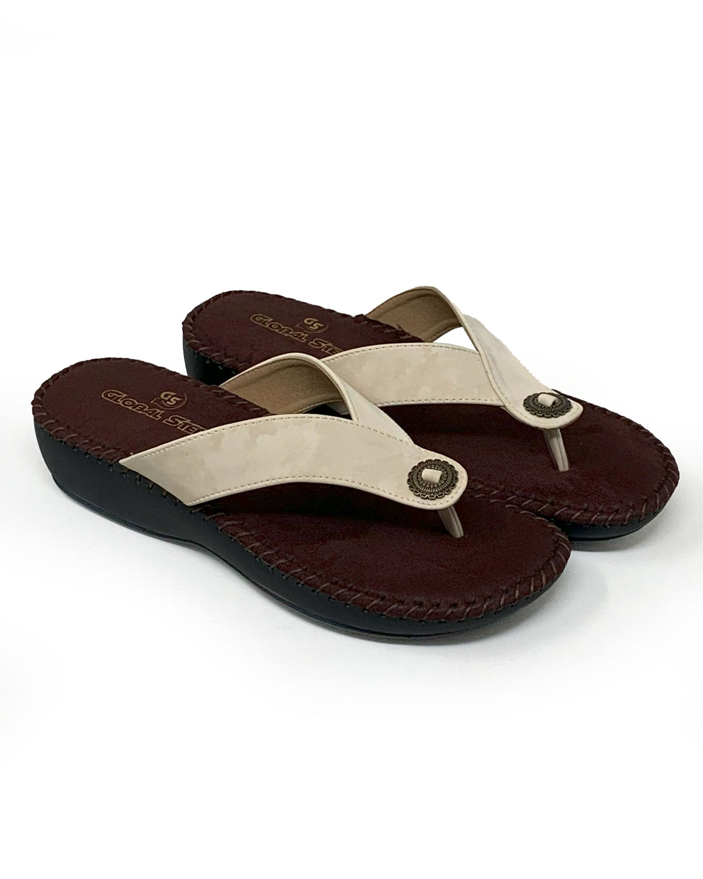 Classic Comfort Beige Flats