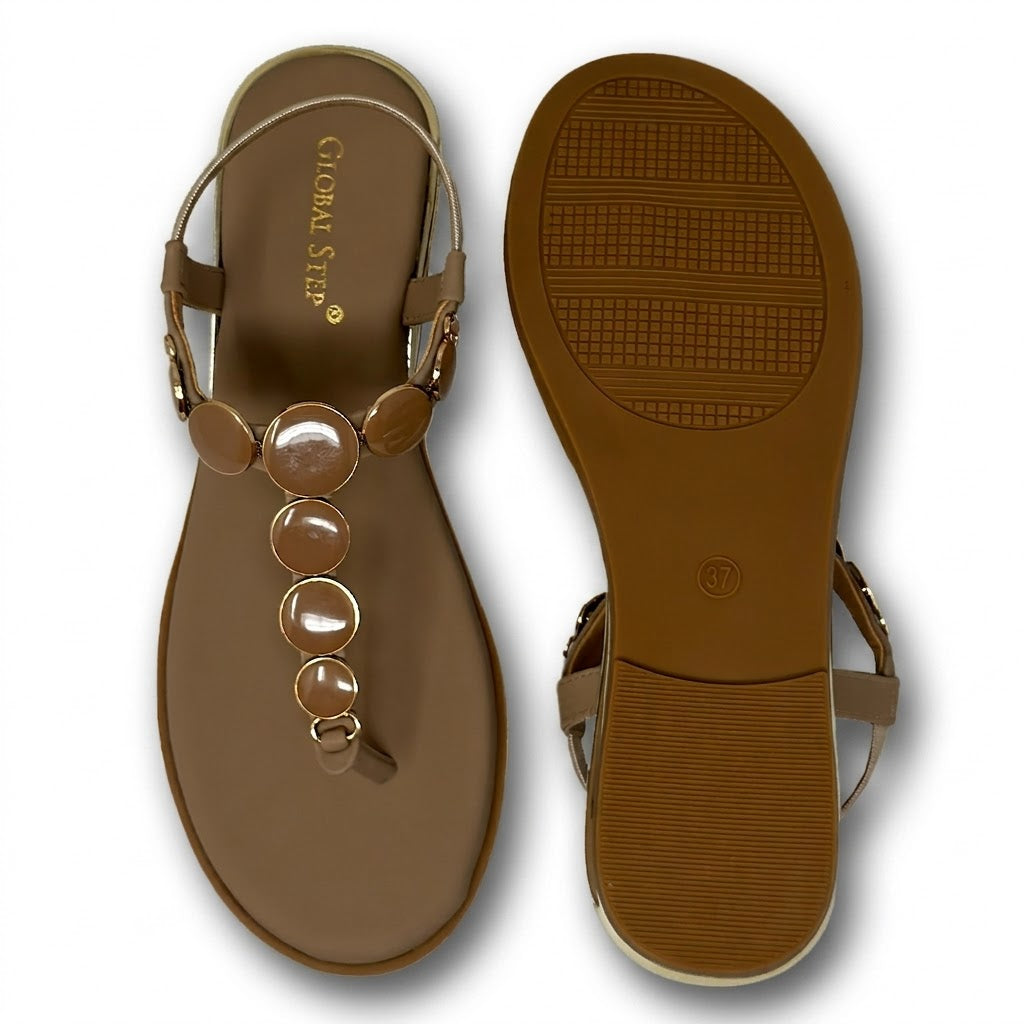 Aurora Disc Strap Flats