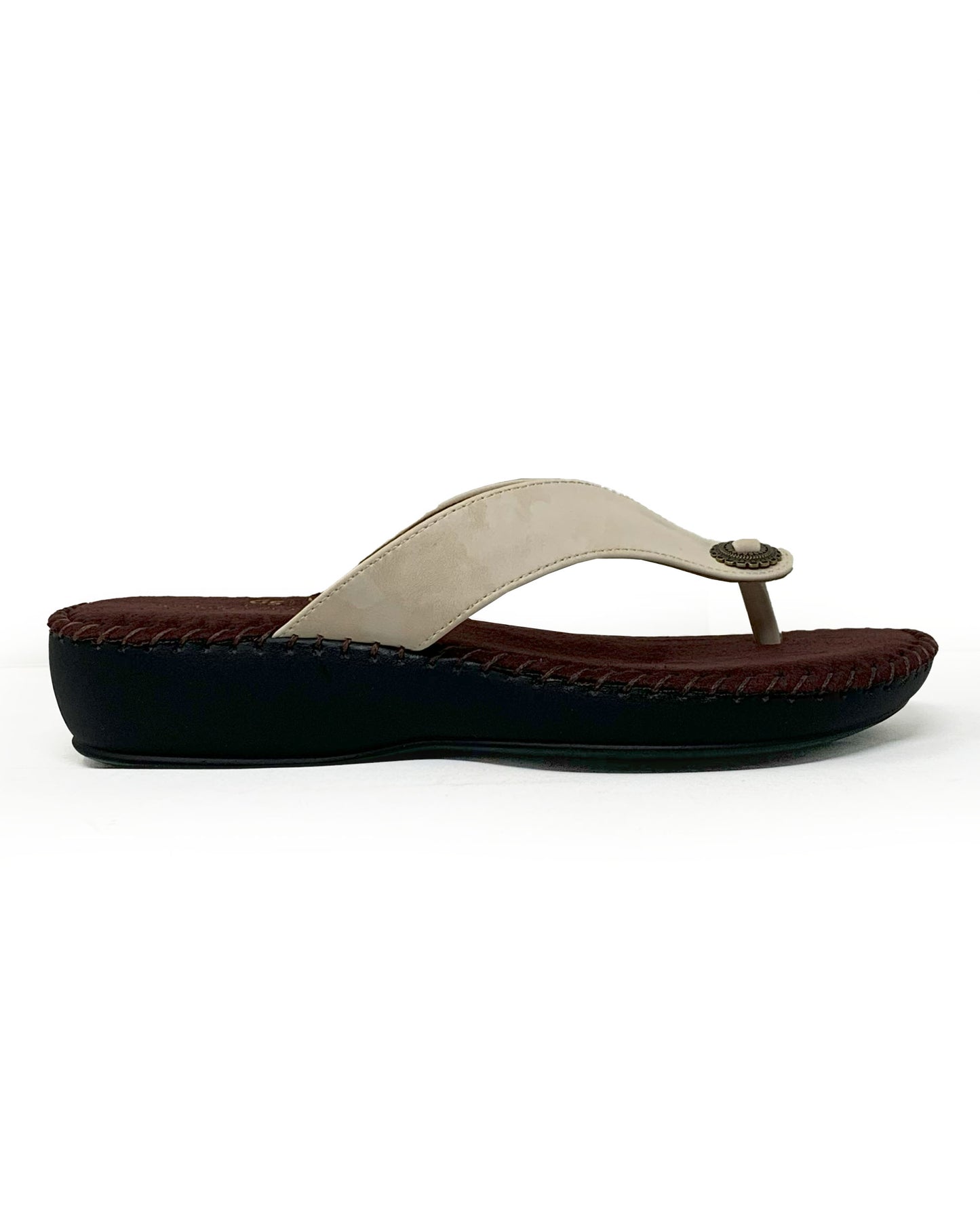 Classic Comfort Beige Flats
