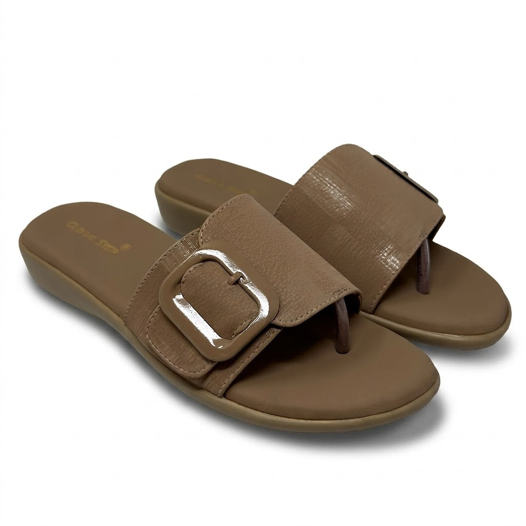 UrbanEase Buckle Comfort Slides