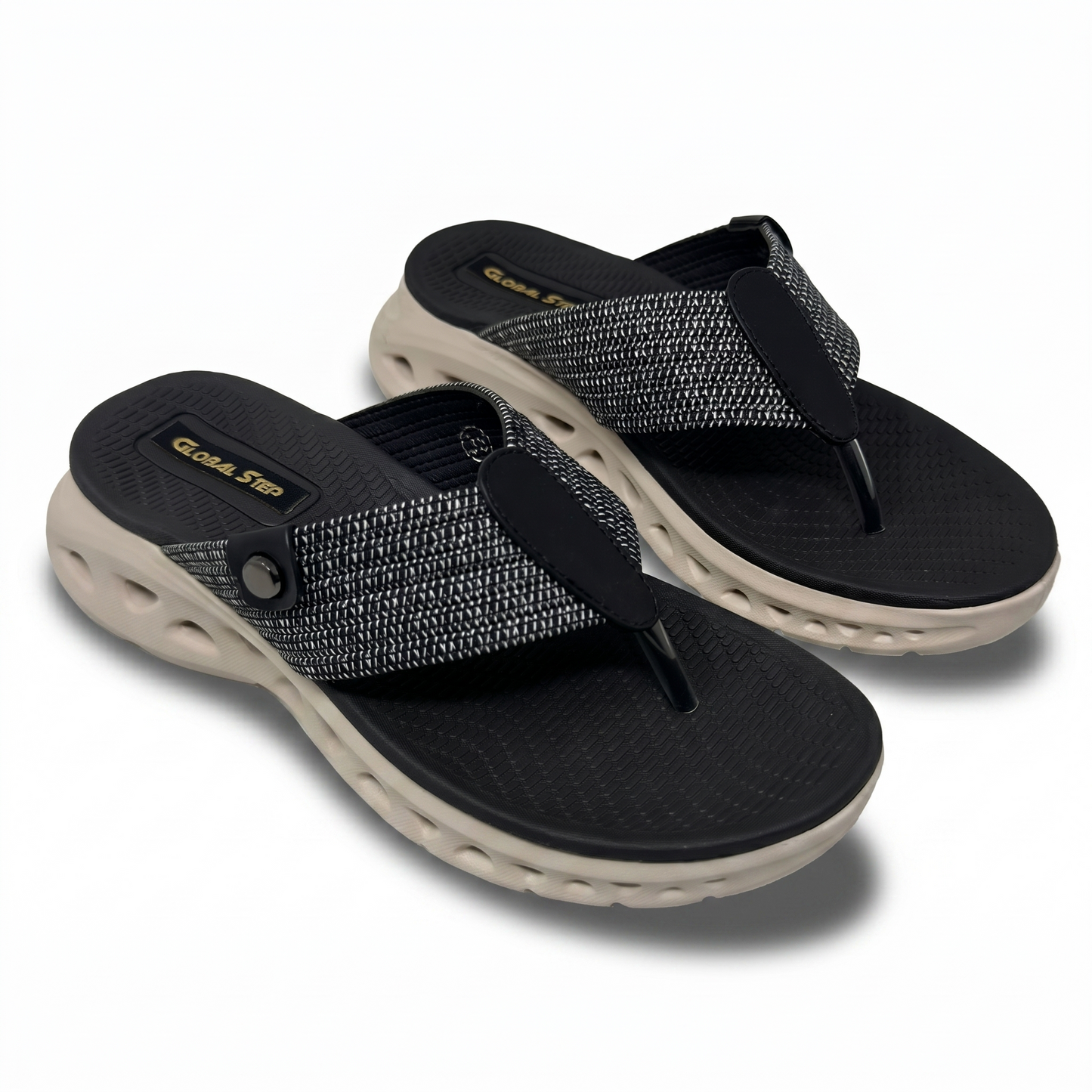 Elara Fabric Knit Slides
