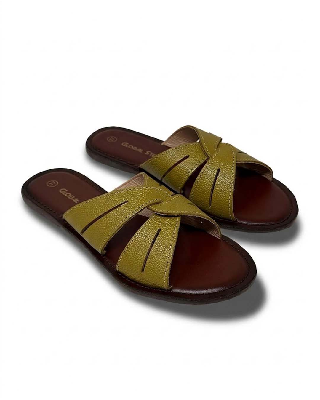 Posh Cross Strap Flats