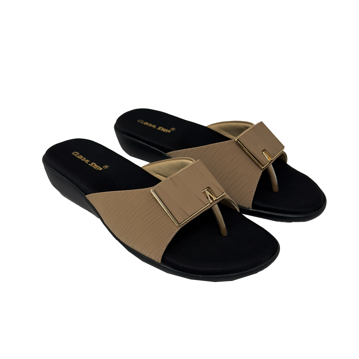 Urban Buckle Comfort Slides