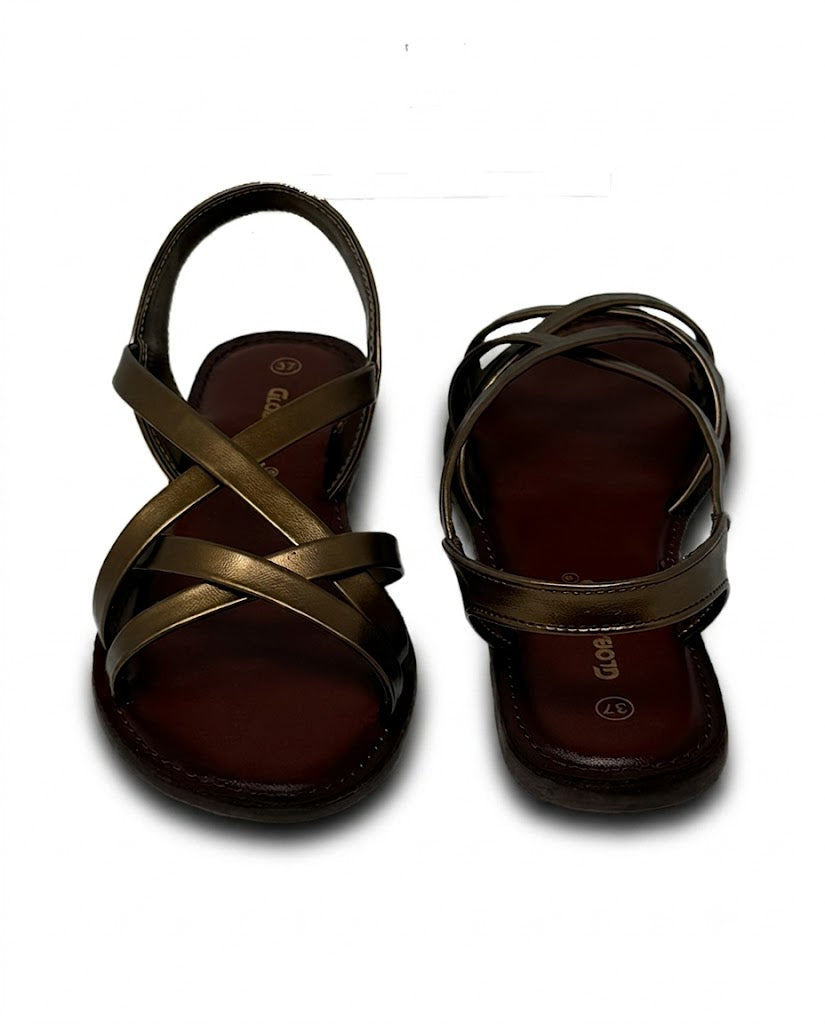 Posh Cross Strap Sandals