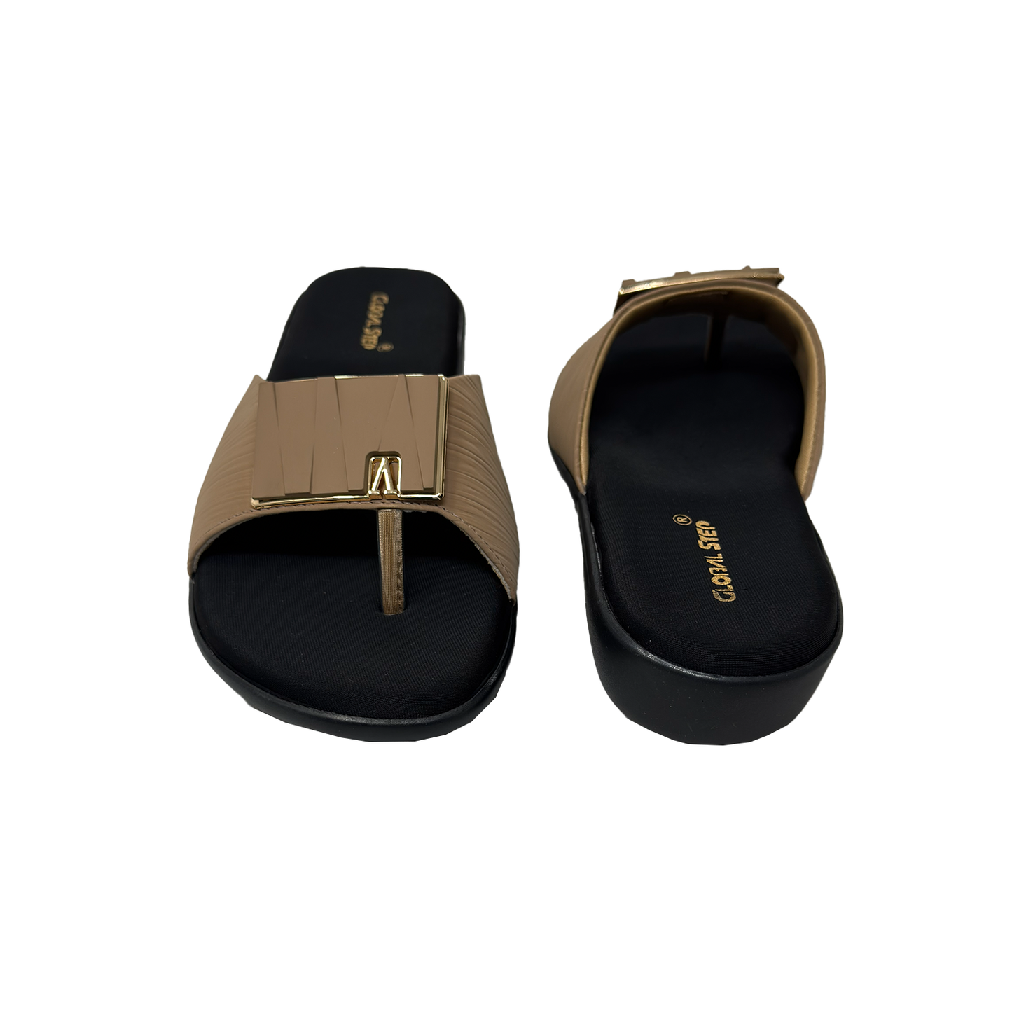 Urban Buckle Comfort Slides