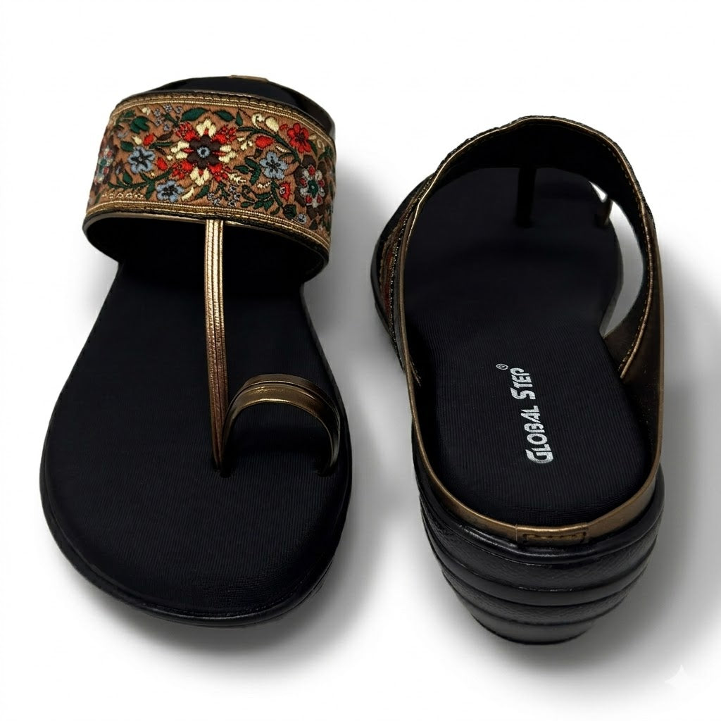 Bloom Toe-Ring Wedges