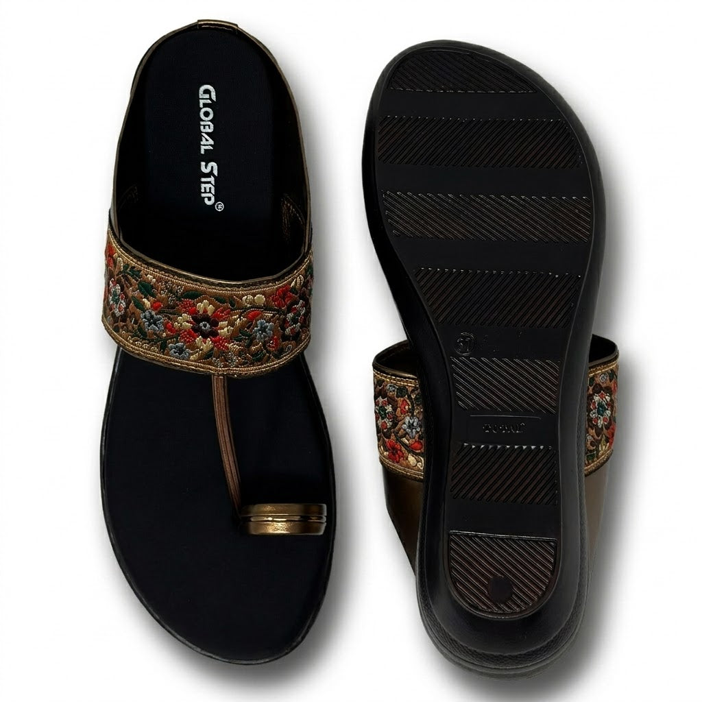 Bloom Toe-Ring Wedges
