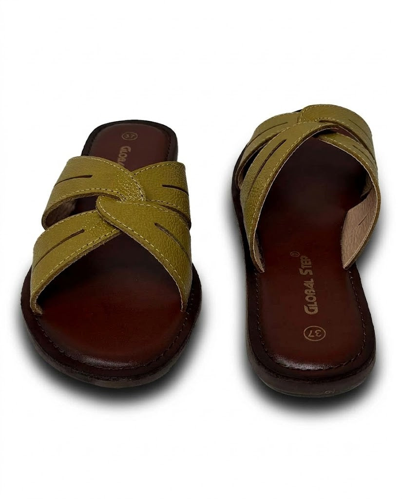 Posh Cross Strap Flats