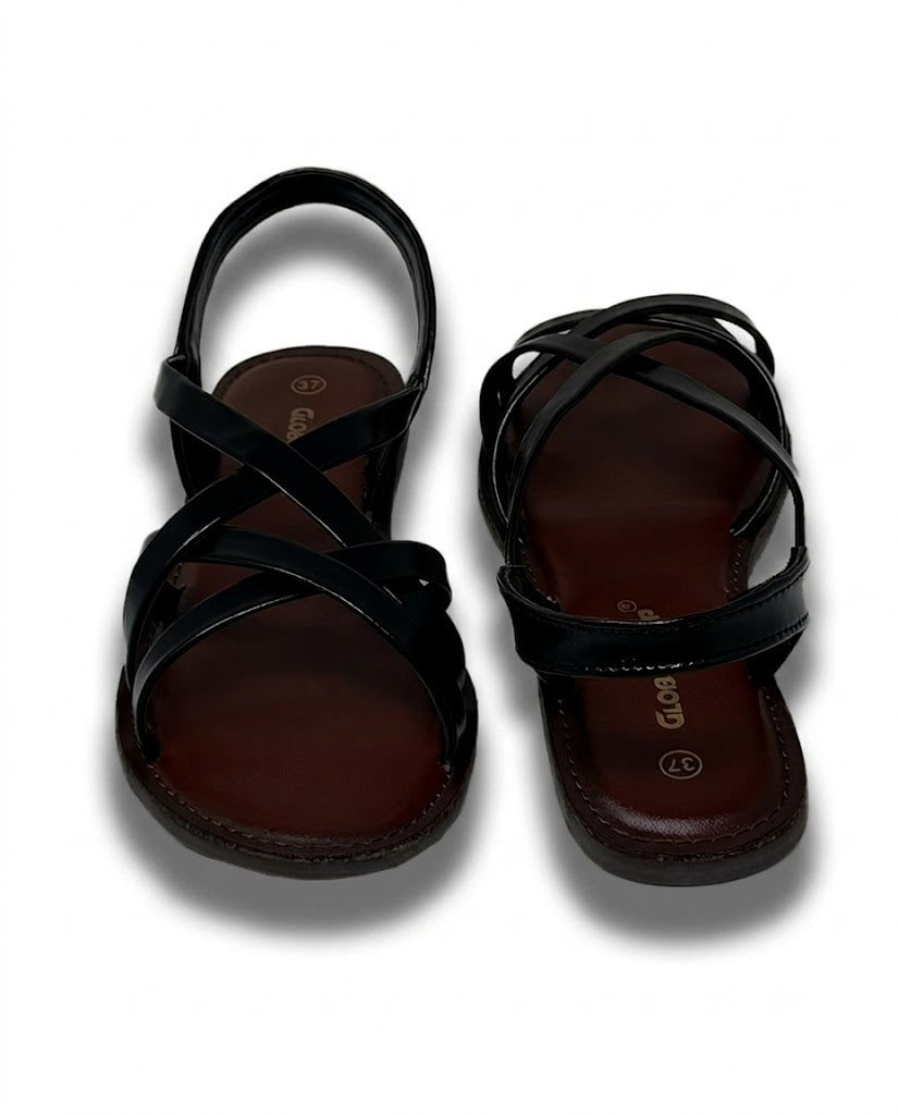 Posh Cross Strap Sandals