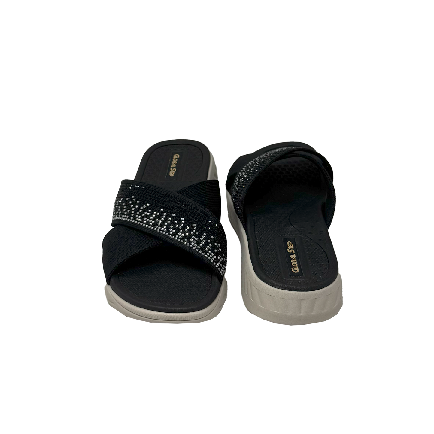Cross-Strap Slip-On