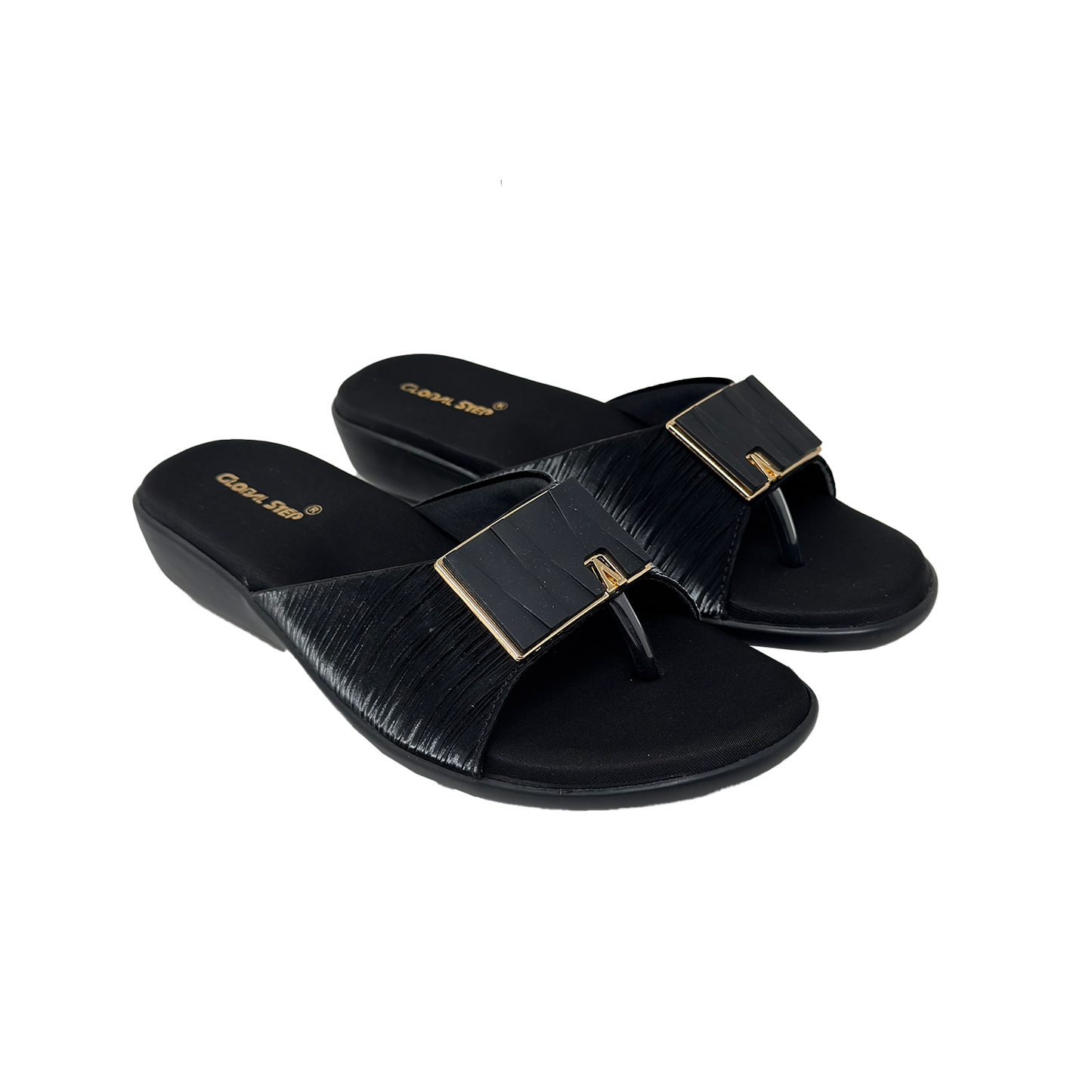 Urban Buckle Comfort Slides