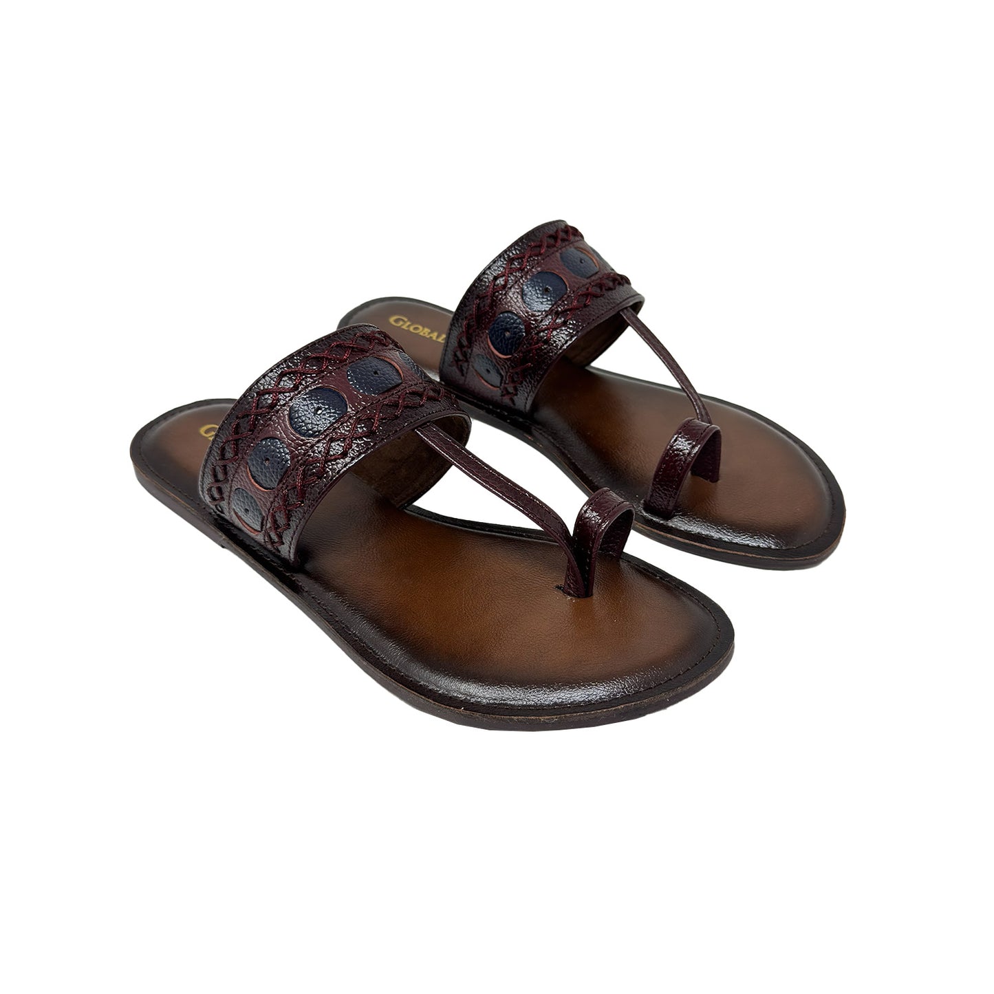 Posh Heritage Toe-Ring Flats