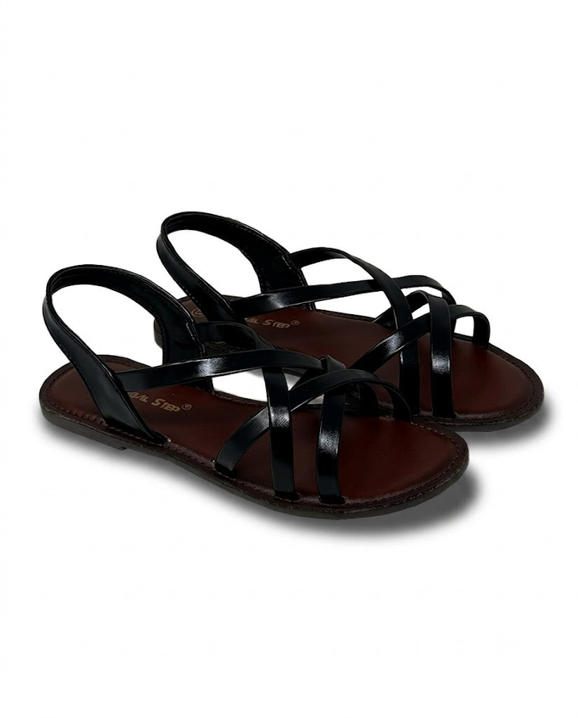 Posh Cross Strap Sandals