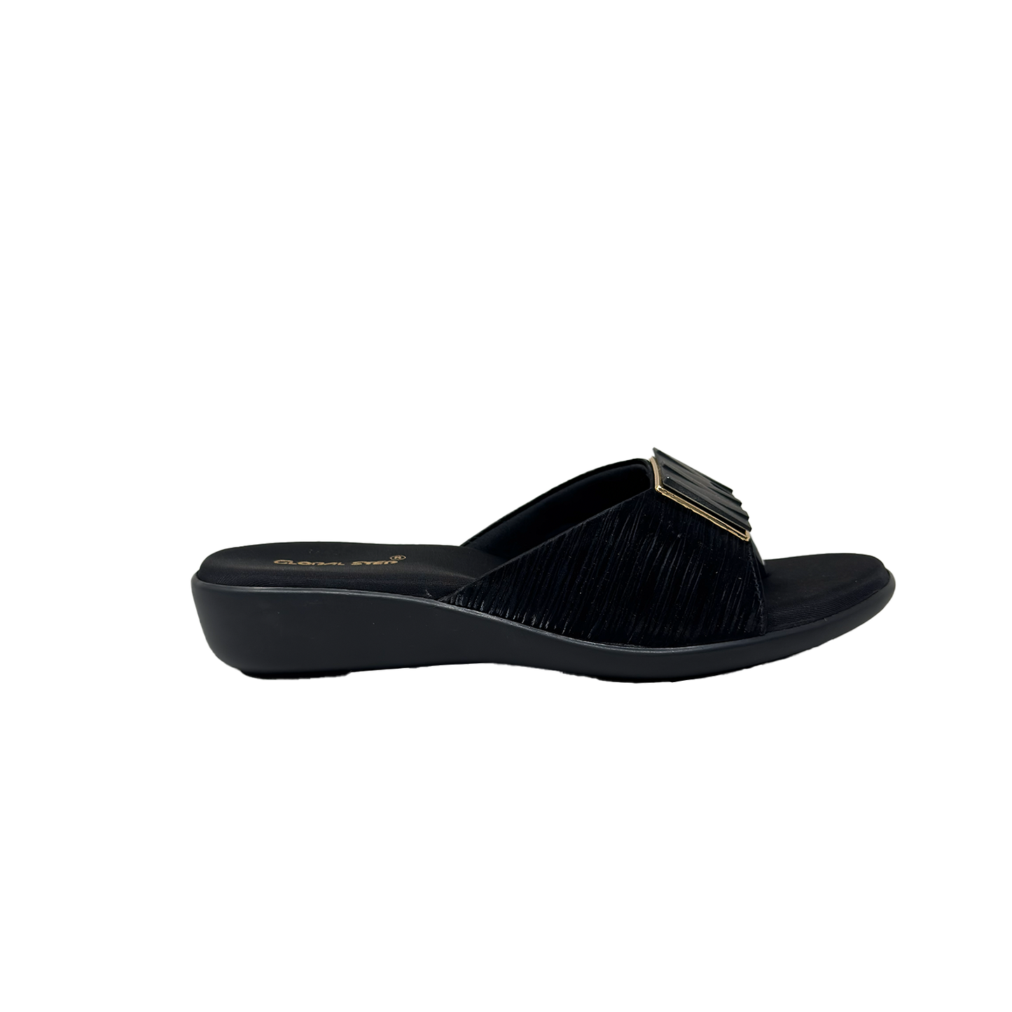 Urban Buckle Comfort Slides