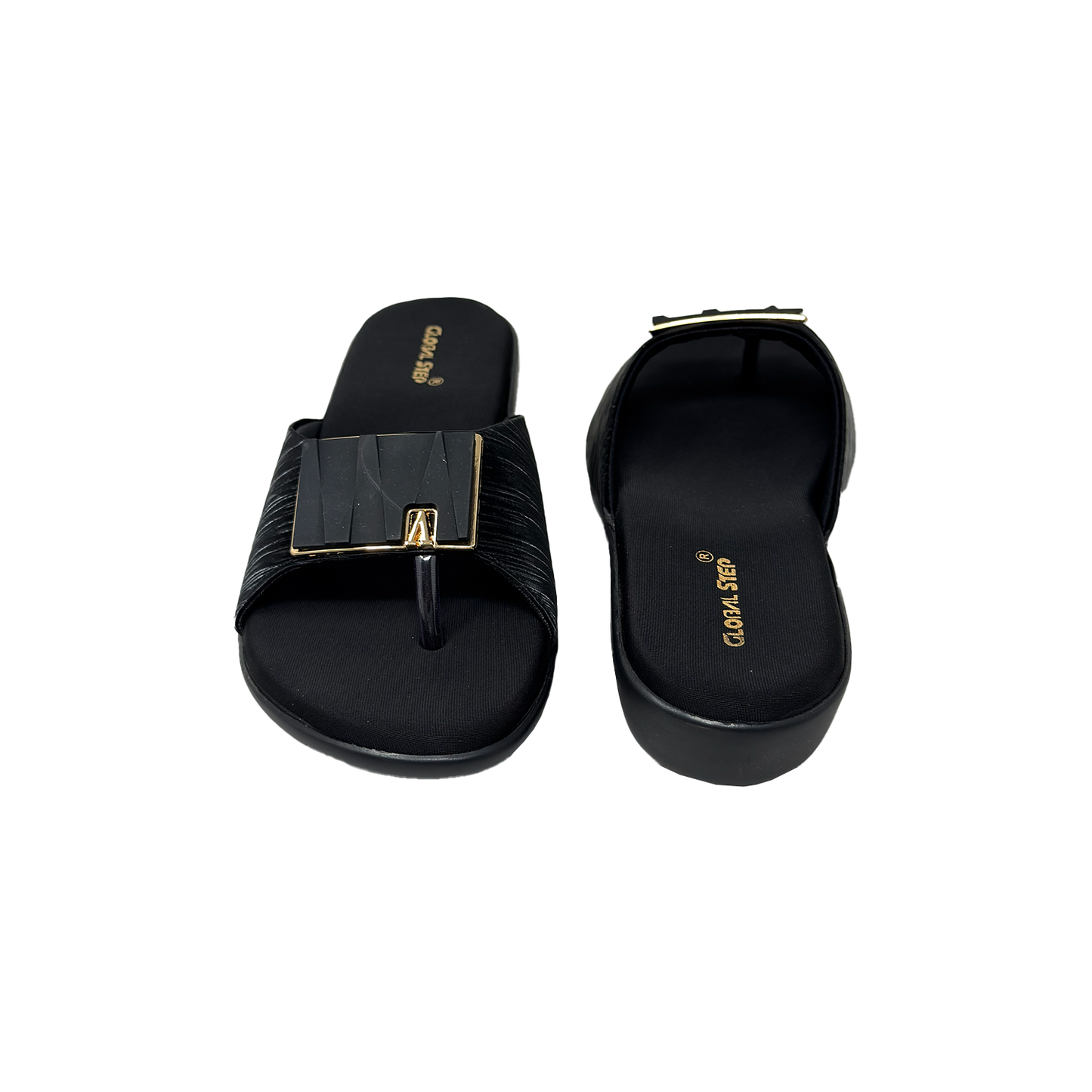 Urban Buckle Comfort Slides
