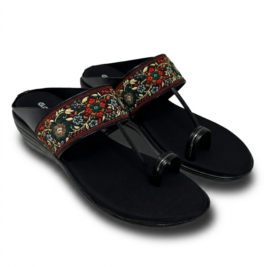 Bloom Toe-Ring Wedges