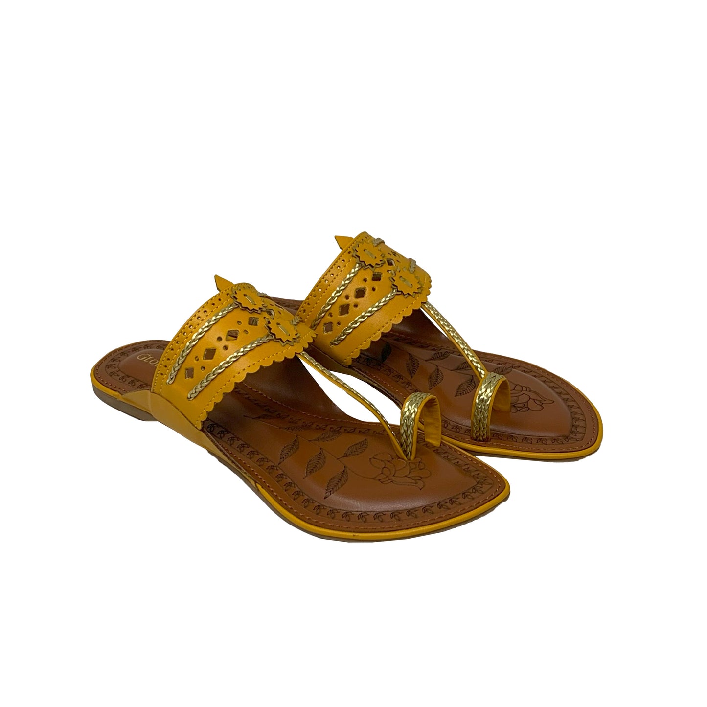 EthnicCraft Kolhapuri Flats