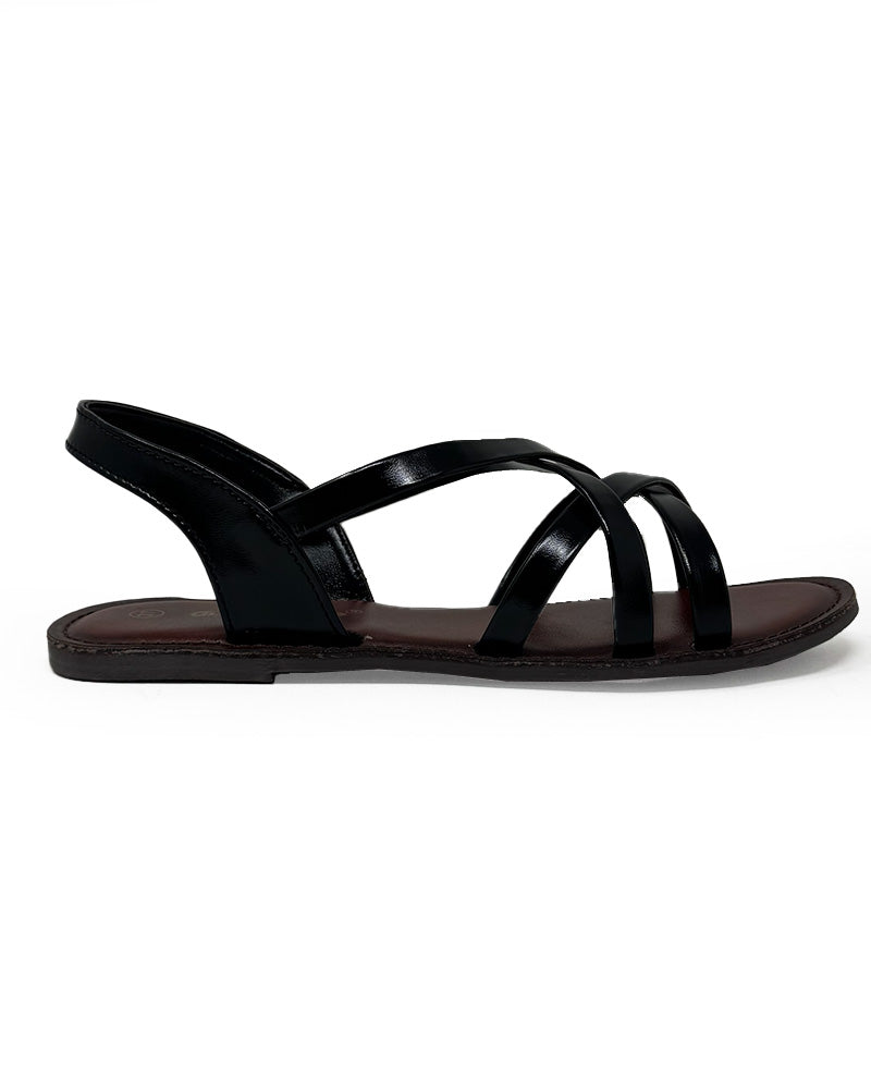 Posh Cross Strap Sandals