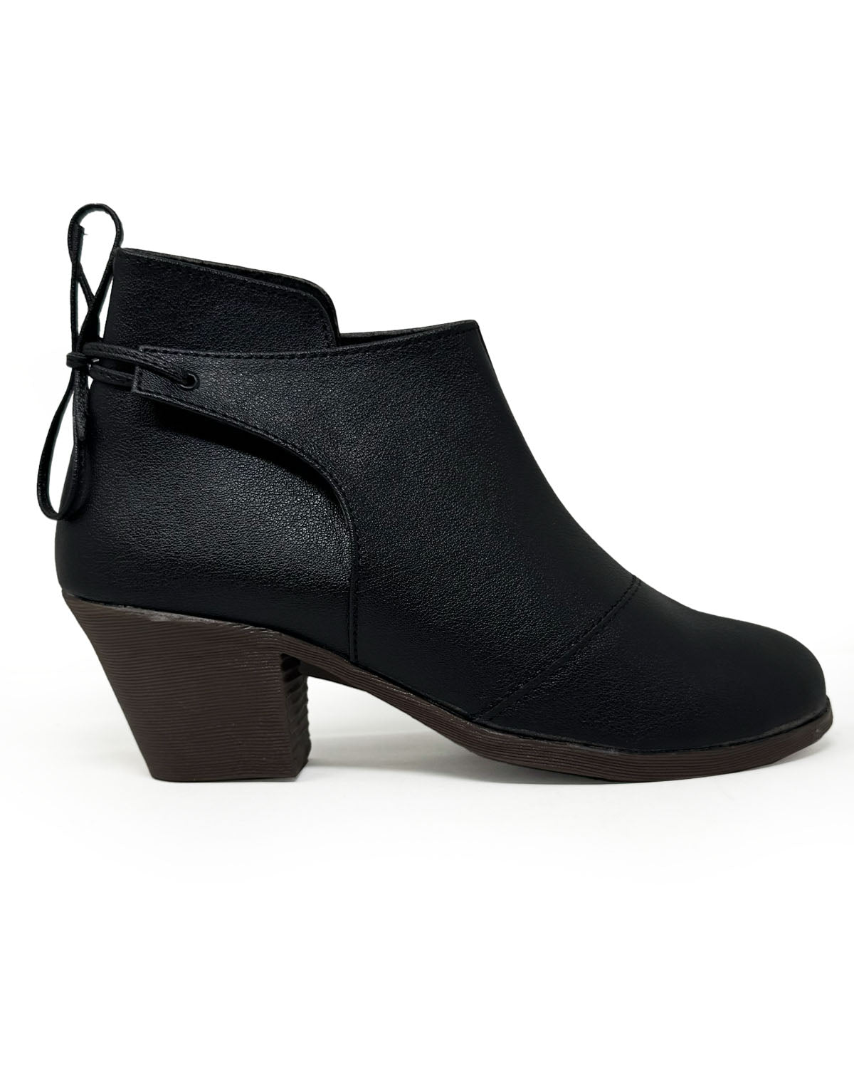 BackTie Block Boots