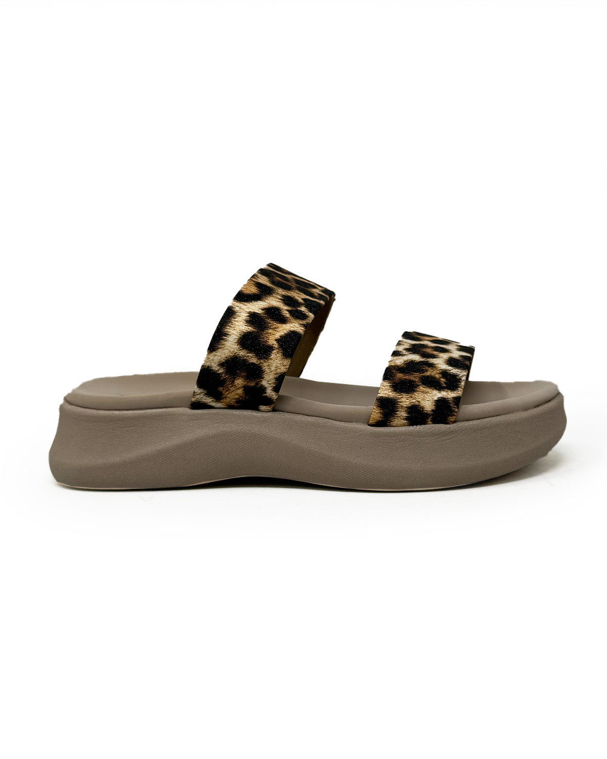 Leopard Platform Sandals