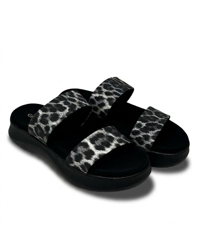 Leopard Platform Sandals