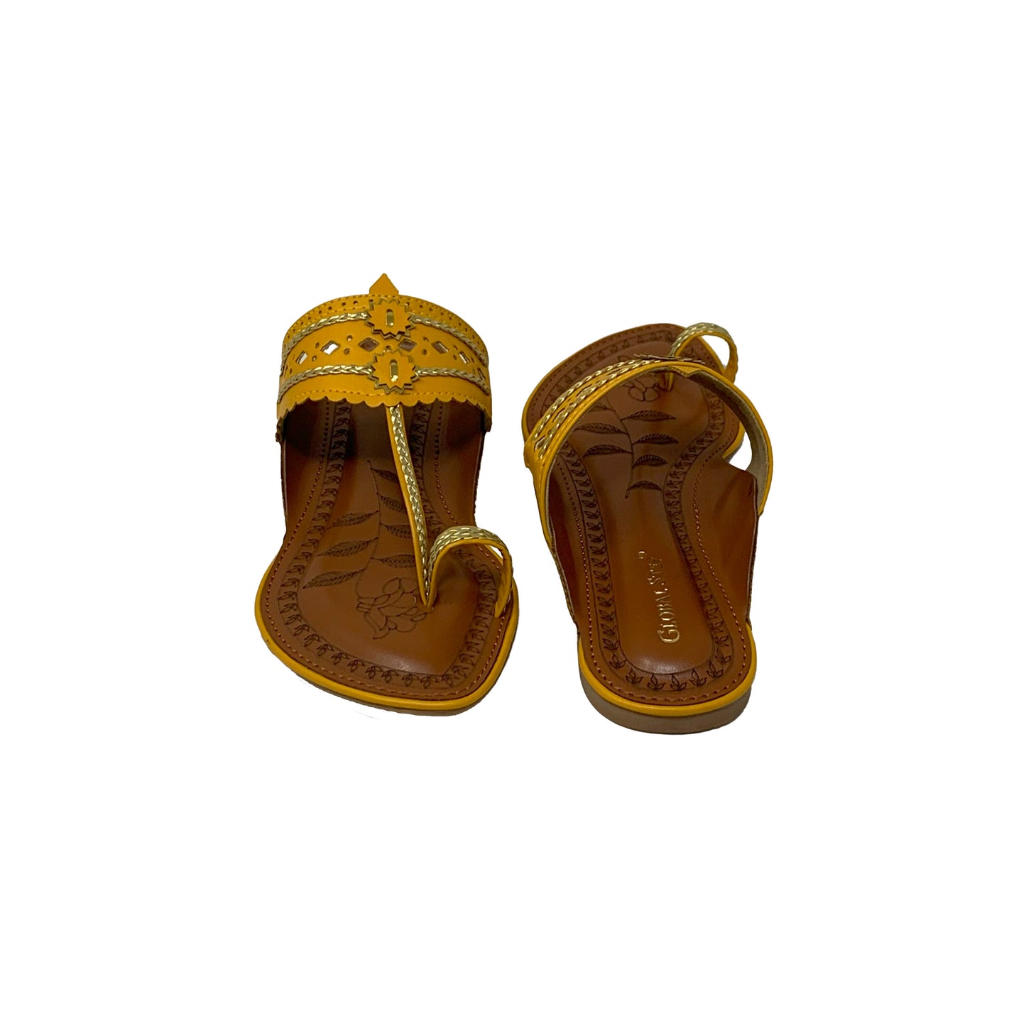 EthnicCraft Kolhapuri Flats
